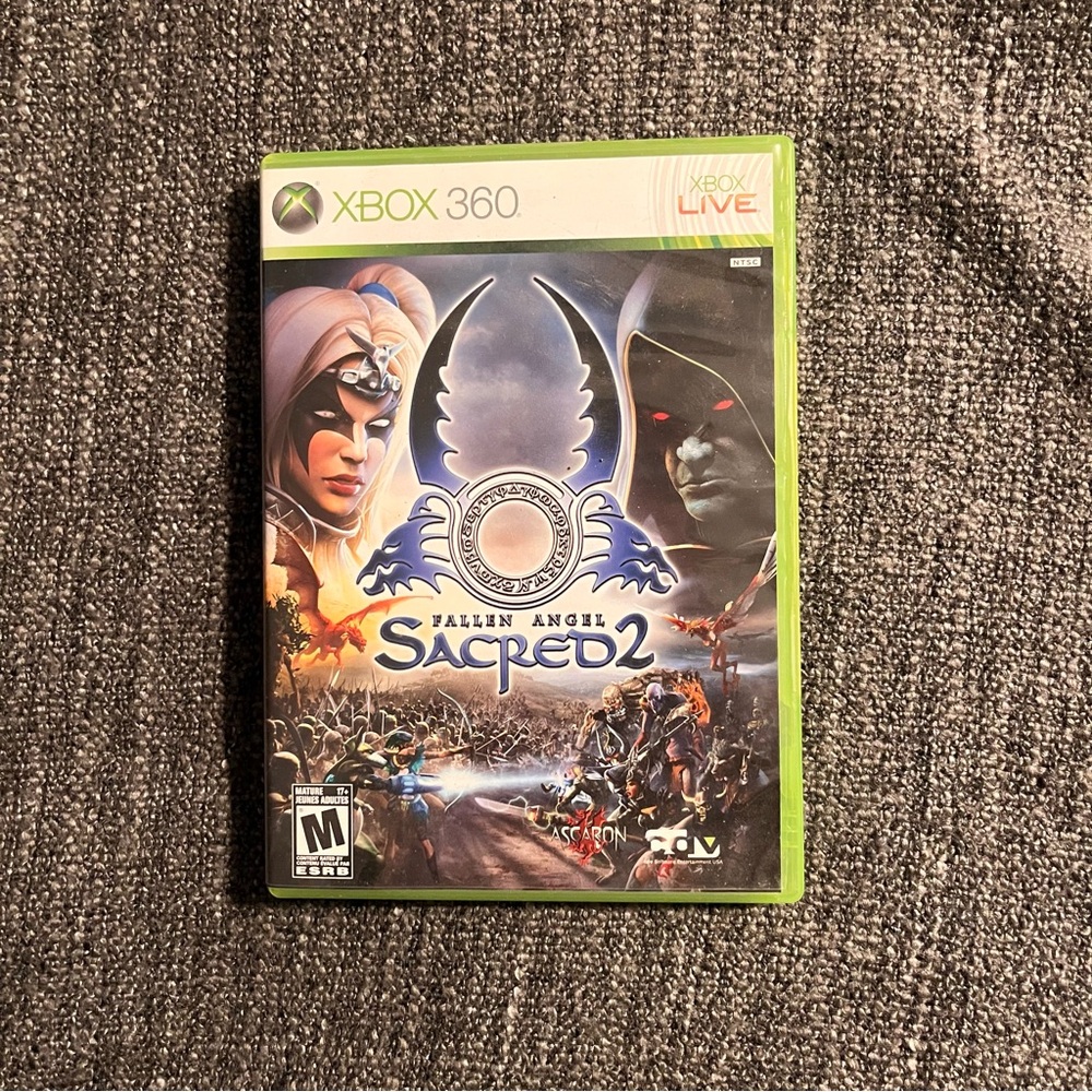 Sacred 2: Fallen‎ Angel Xbox 360 Game Complete